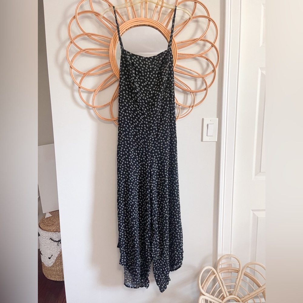 Francesca flower print jumpsuit